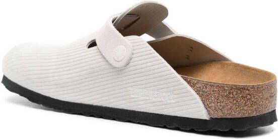 Birkenstock classic slip-on shoes White