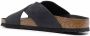 Birkenstock cross-strap leather sandals Black - Thumbnail 3