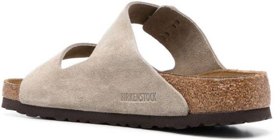 Birkenstock double-buckle open-toe sandals Neutrals