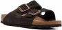 Birkenstock double-strap buckled sandals Brown - Thumbnail 2