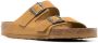 Birkenstock double-strap corduroy suede sandals Brown - Thumbnail 2