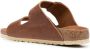 Birkenstock double-strap leather sandals Brown - Thumbnail 3