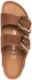 Birkenstock double-strap leather sandals Brown - Thumbnail 4