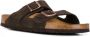 Birkenstock double strap slip-on sandals Brown - Thumbnail 2