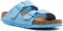 Birkenstock double-strap suede sandals Blue - Thumbnail 2