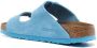 Birkenstock double-strap suede sandals Blue - Thumbnail 3