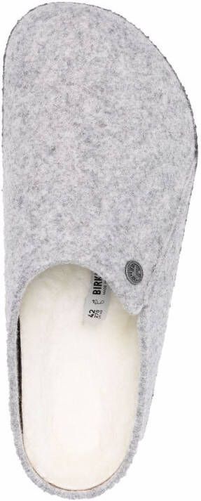 Birkenstock felted closed-toe loafers Grey