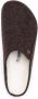 Birkenstock felted closed-toe mules Brown - Thumbnail 4