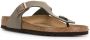 Birkenstock flat thong flip flop sandals Brown - Thumbnail 2