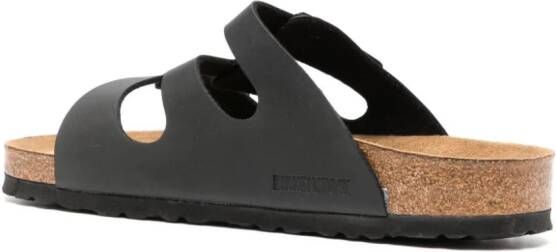 Birkenstock Florida leather sandals Black