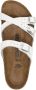 Birkenstock France strap leather sandals White - Thumbnail 4