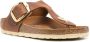Birkenstock Gizeh buckle sandals Brown - Thumbnail 2