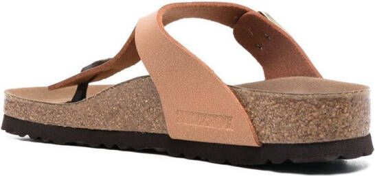 Birkenstock Gizeh buckled 35mm sandals Brown