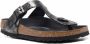 Birkenstock Gizeh cracked-effect flip flops Black - Thumbnail 2