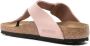 Birkenstock Gizeh nubuck-leather sandals Pink - Thumbnail 3