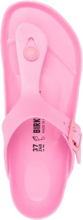 Birkenstock Gizeh rubber thong sandals Pink