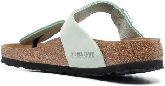 Birkenstock Gizeh nubuck sandals Green