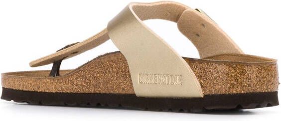 Birkenstock Gizeh slip-on sandals Gold