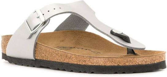 Birkenstock Gizeh slip-on sandals Silver