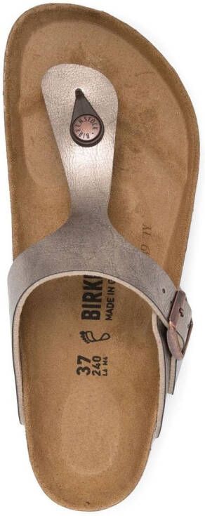 Birkenstock Gizeh thong flat sandals Neutrals