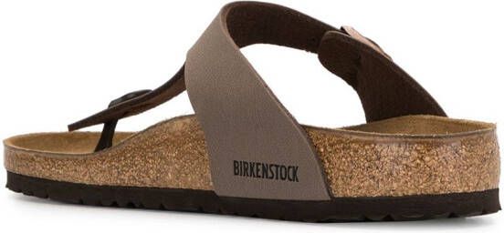 Birkenstock Gizeh thong sandals Brown