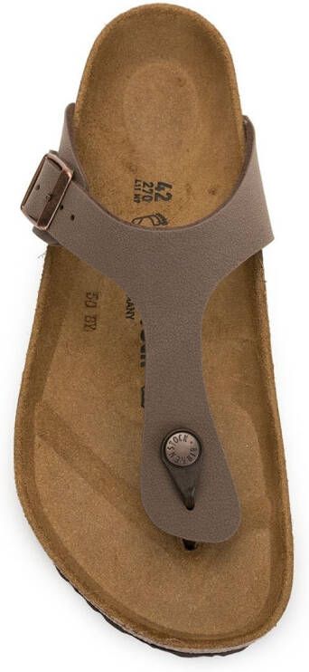 Birkenstock Gizeh thong sandals Brown