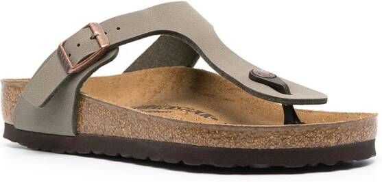 Birkenstock Gizeh thong strap sandals Green