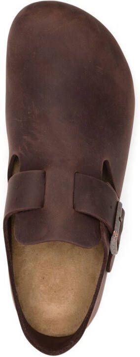 Birkenstock Habana buckle-fastening sandals Brown