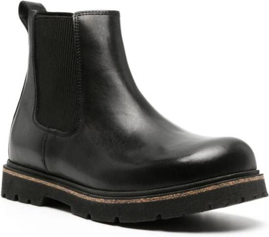 Birkenstock Highwood leather chelsea boots Black
