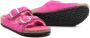 Birkenstock Kids Arizona buckle-fastening brushed sandals Pink - Thumbnail 2