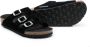 Birkenstock Kids Arizona buckle-fastening glitter sandals Black - Thumbnail 2