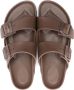 Birkenstock Kids Arizona buckle-fastening sandals Brown - Thumbnail 3