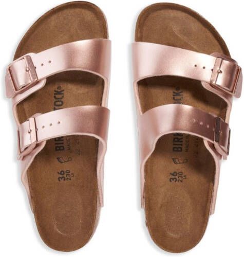Birkenstock Kids Arizona double-strap design sandals Pink