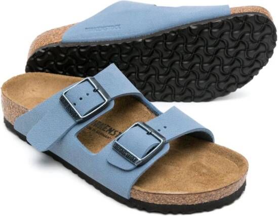 Birkenstock Kids Arizona double-strap sandals Blue