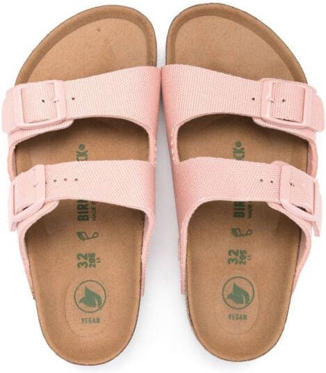 Birkenstock Kids Arizona double-strap sandals Pink