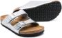 Birkenstock Kids Arizona metallic sandals Grey - Thumbnail 2