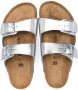 Birkenstock Kids Arizona metallic sandals Grey - Thumbnail 3