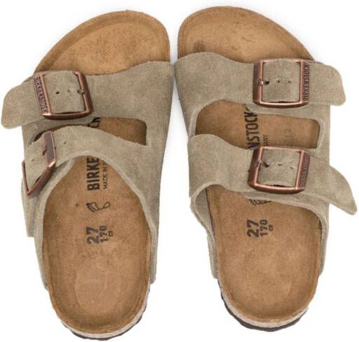 Birkenstock Kids Arizona open-toe sandals Neutrals