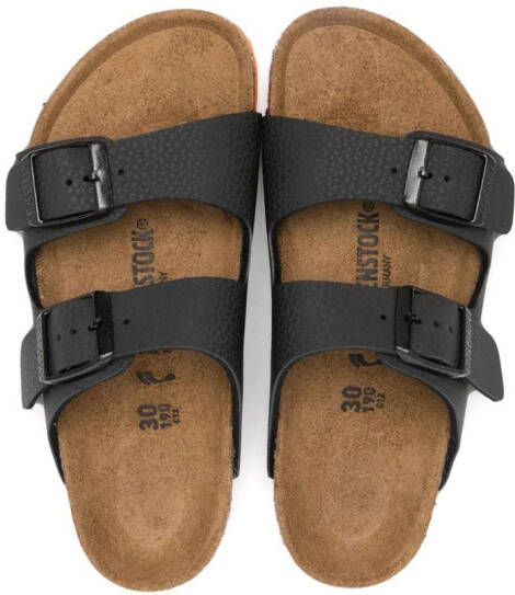 Birkenstock Kids Arizona open-toe sandals Black