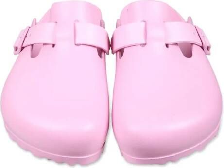 Birkenstock Kids Boston waterproof slippers Pink