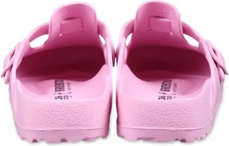 Birkenstock Kids Boston waterproof slippers Pink