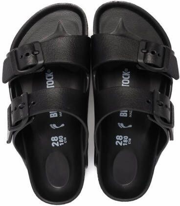Birkenstock Kids buckle-fastened sandals Black