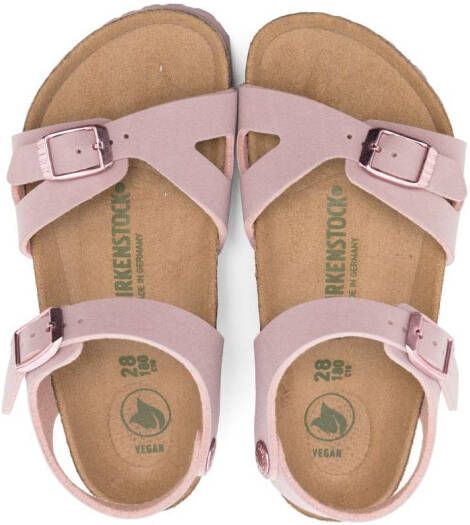 Birkenstock Kids double-strap sandals Pink