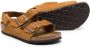 Birkenstock Kids double-strap suede sandals Brown - Thumbnail 2
