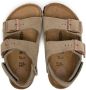 Birkenstock Kids Milano buckled suede sandals Green - Thumbnail 3