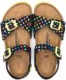 Birkenstock Kids polka-dot print sandals Black - Thumbnail 3