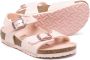Birkenstock Kids Rio leather sandals Pink - Thumbnail 2