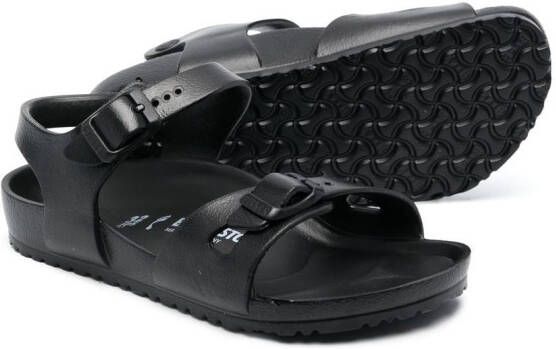 Birkenstock Kids Rio rubber sandals Black