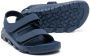 Birkenstock Kids side touch-strap fastening sandals Blue - Thumbnail 2