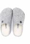 Birkenstock Kids slip-on shearling slippers Grey - Thumbnail 3